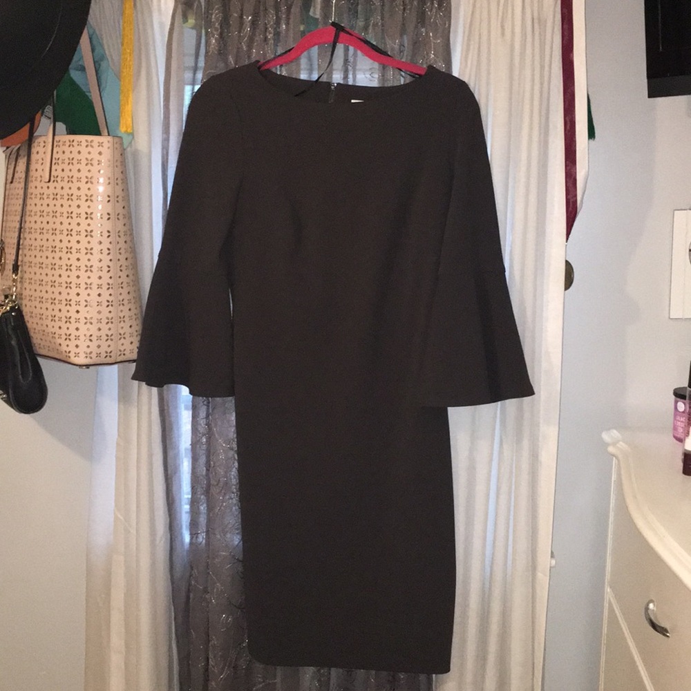 Bell sleeve Calvin Klein dress